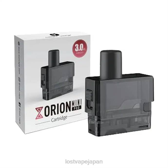 Lost Vape Disposable - Lost Vape Orion ミニ空の交換ポッド | 3ml 黒 44X834