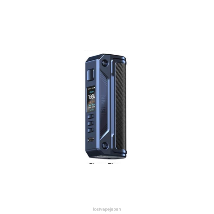 Lost Vape Disposable - Lost Vape Thelema ソロ100ワットモッド シエラブルー/カーボンファイバー 44X8254