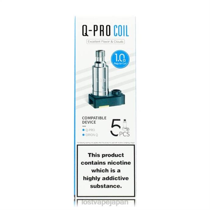 Lost Vape Flavors - Lost Vape Orion q-pro コイル (5 パック) 1.オーム 44X8409