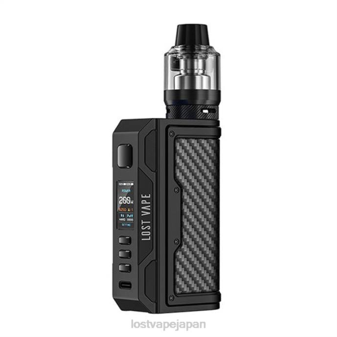 Lost Vape Flavors - Lost Vape Thelema クエスト200wキット ブラック/カーボンファイバー 44X89