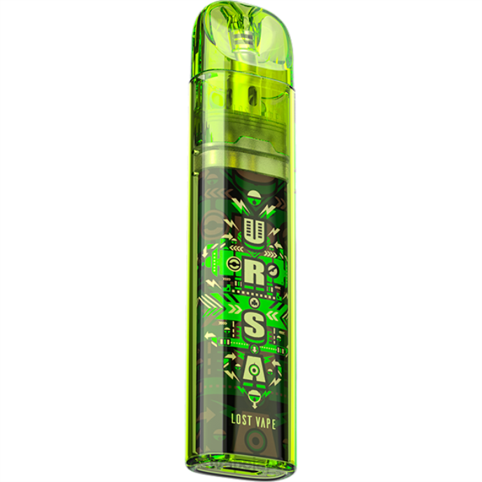 Lost Vape Flavors - Lost Vape URSA Nano アートポッドキット ライムグリーン×パチンコアート 44X8259