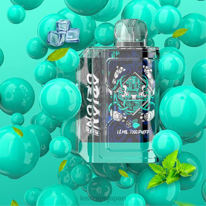 Lost Vape Japan - Lost Vape Orion 使い捨てバー | 7500パフ | 18ml | 50mg ブルーミント 44X881