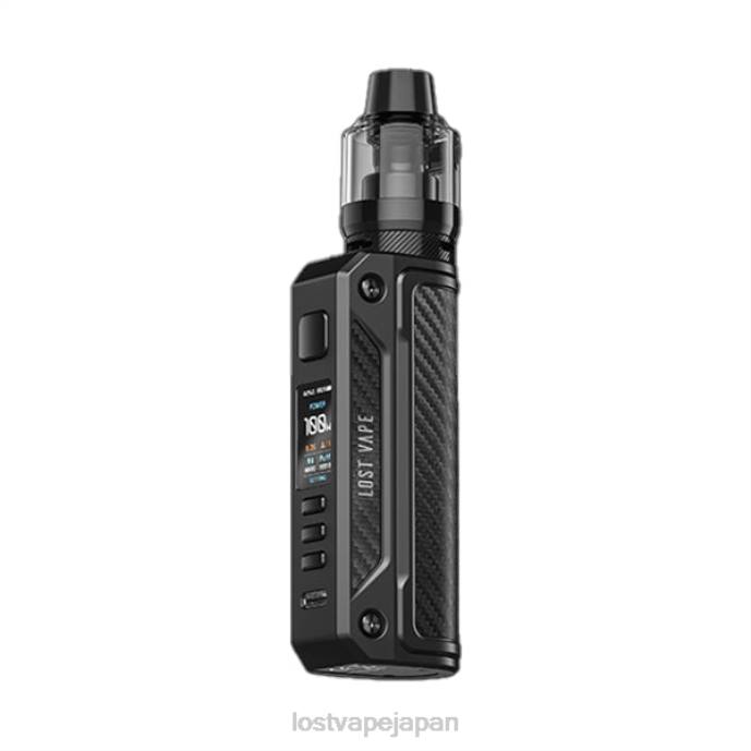 Lost Vape Japan - Lost Vape Thelema ソロ100ワットキット ブラック/カーボンファイバー 44X8171