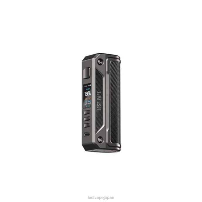 Lost Vape Japan - Lost Vape Thelema ソロ100ワットモッド ガンメタル/カーボンファイバー 44X8251