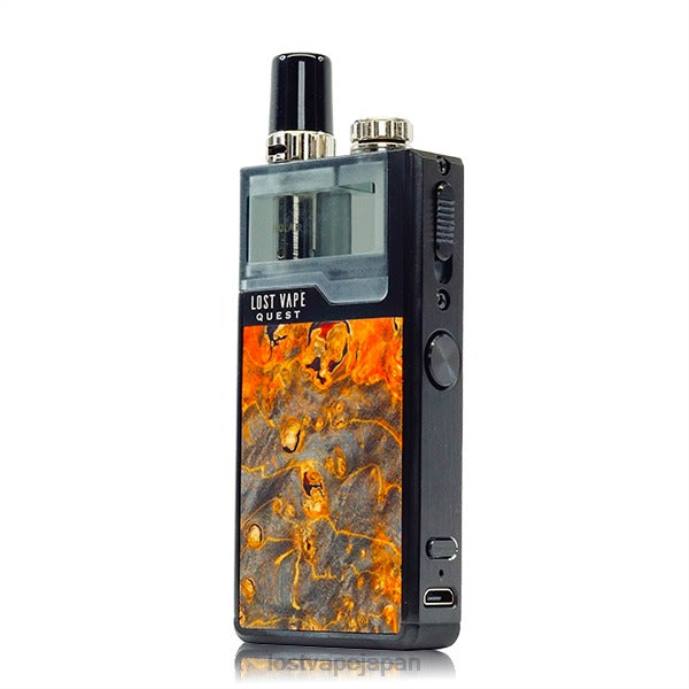 Lost Vape Near Me Japan - Lost Vape Quest orion q ポッド デバイス フルキット ブラック/オークルのスタブウッド 44X8475