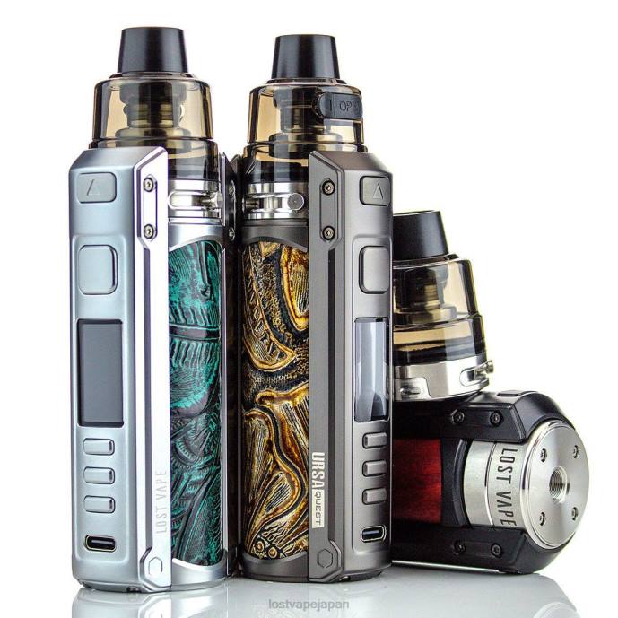 Lost Vape Near Me Japan - Lost Vape URSA Quest マルチキット | 100ワット ブラック/ワニ革 44X815
