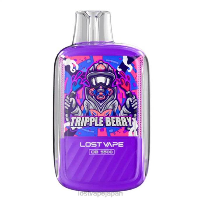Lost Vape Price Japan - Lost Vape Orion ob5500 5500 パフ 14ml 50mg 使い捨て トリプルベリー 44X8108