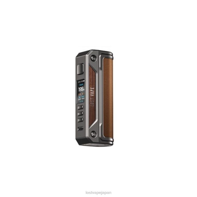 Lost Vape Price Japan - Lost Vape Thelema ソロ100ワットモッド ガンメタル/オークルブラウン 44X8248