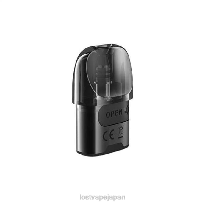 Lost Vape Price Japan - Lost Vape URSA 交換用ポッド ブラック (2.5ml 空ポッド カートリッジ) 44X818