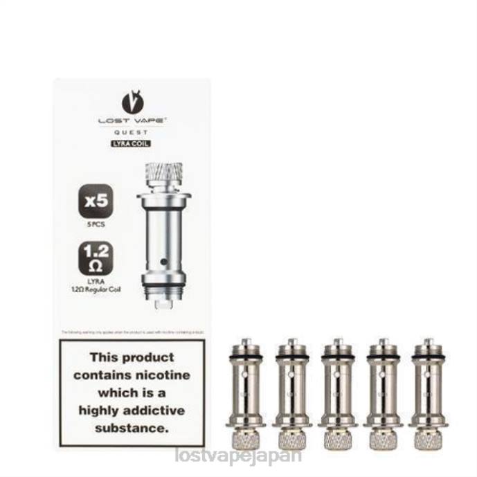 Lost Vape Tokyo - Lost Vape Lyra 交換用コイル（5個パック） レギュラーコイル 1.2Ω 44X8432