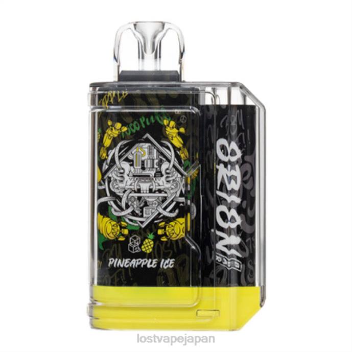 Lost Vape Tokyo - Lost Vape Orion 使い捨てバー | 7500パフ | 18ml | 50mg パイナップルアイス 44X862