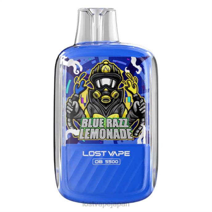 Lost Vape Tokyo - Lost Vape Orion ob5500 5500 パフ 14ml 50mg 使い捨て ブルーラズレモネード 44X82