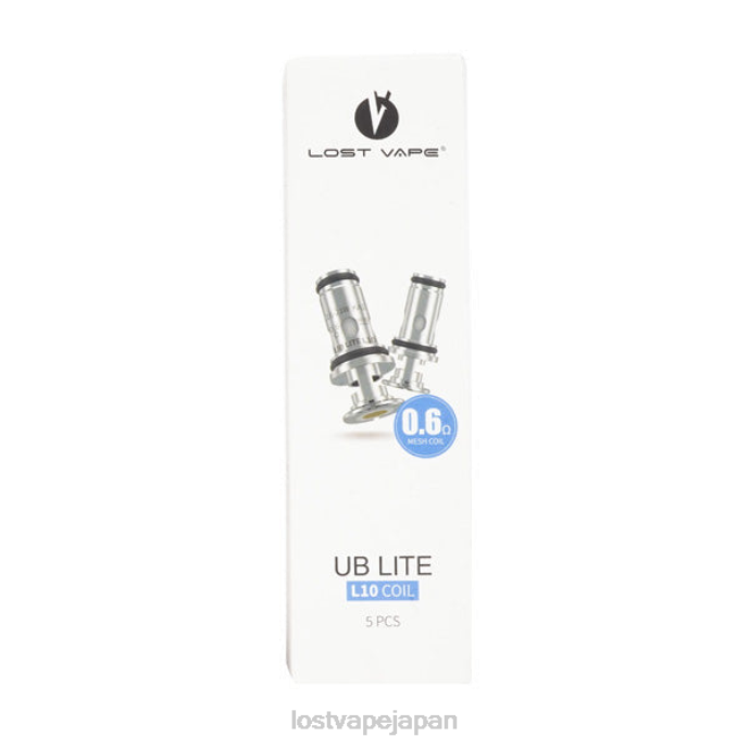 Lost Vape Tokyo - Lost Vape UB ライトコイル (5個パック) l10 0.6Ωコイル 44X8122