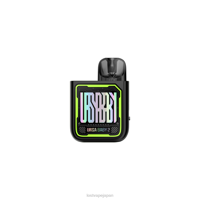 Lost Vape Tokyo - Lost Vape URSA Baby 2キット |ポッドシステム テックブラック/ファンシーメイズ 44X842