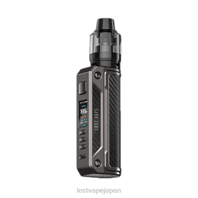 Lost Vape Wholesale - Lost Vape Thelema ソロ100ワットキット ガンメタル/カーボンファイバー 44X8170