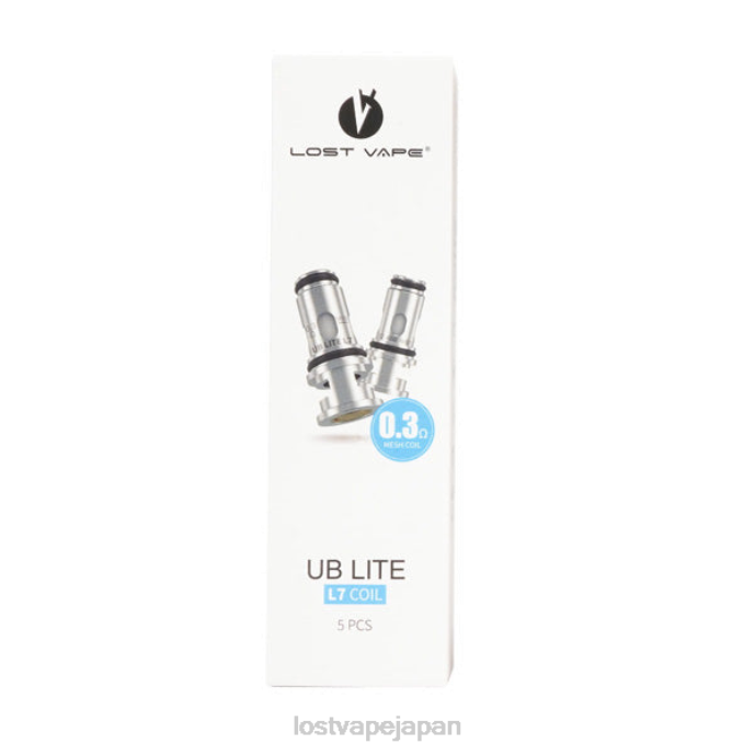 Lost Vape Wholesale - Lost Vape UB ライトコイル (5個パック) l7 0.3Ωコイル 44X8120