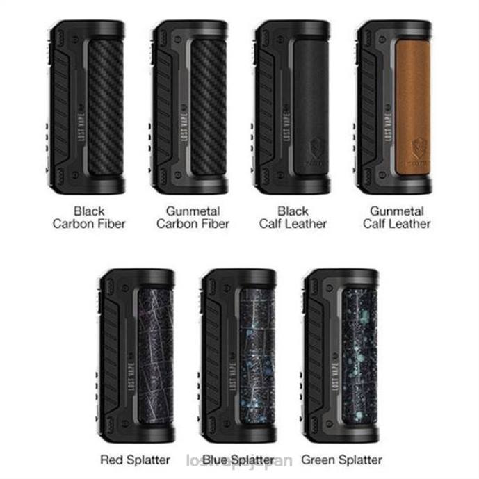 Lost Vape Disposable - Lost Vape Hyperion DNA 100c モッド 100w 200w ブラックカーフレザー 44X8394