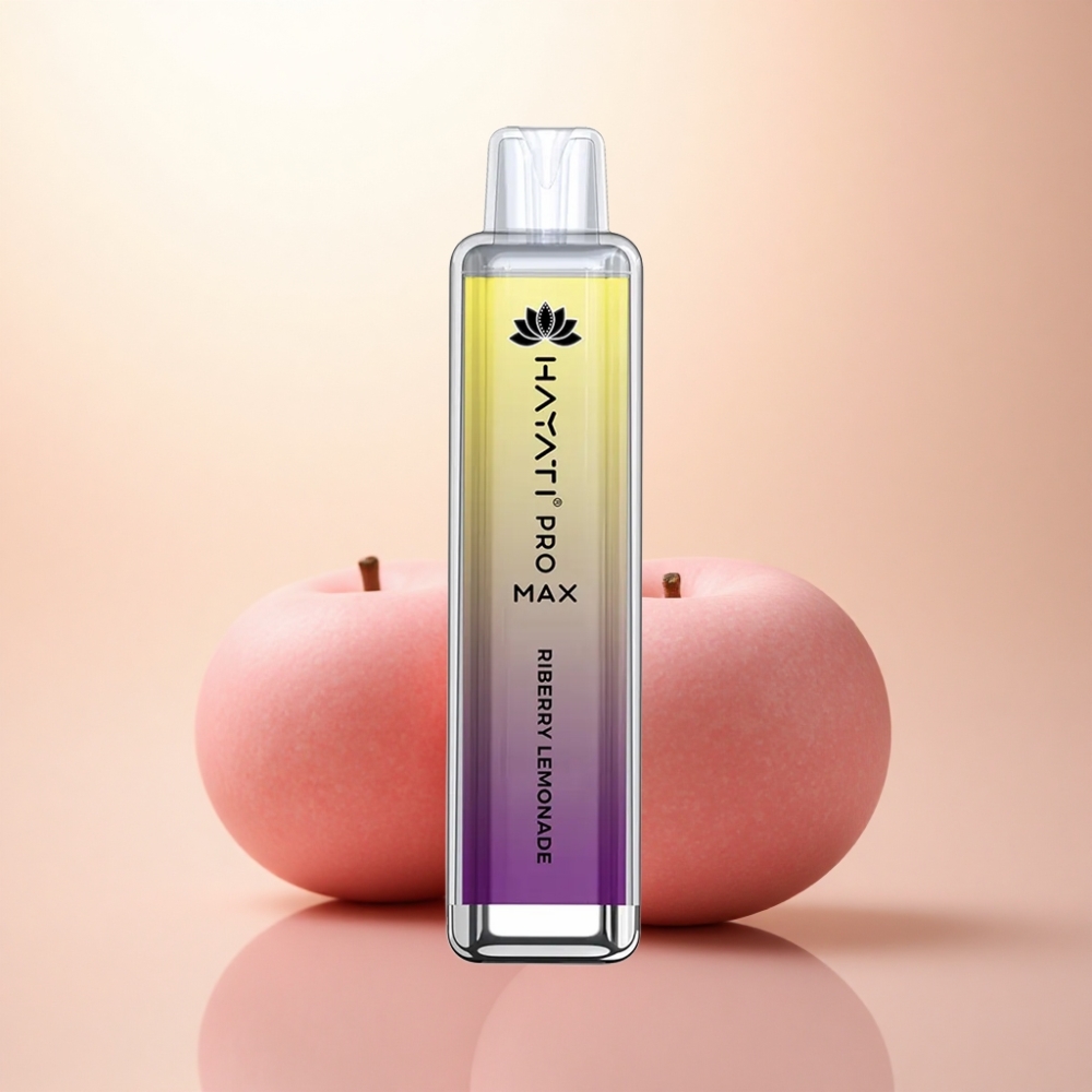 Hayati Pro Max 4000 Puffs ライベリーレモネード 1400mAh 2%ニコチン