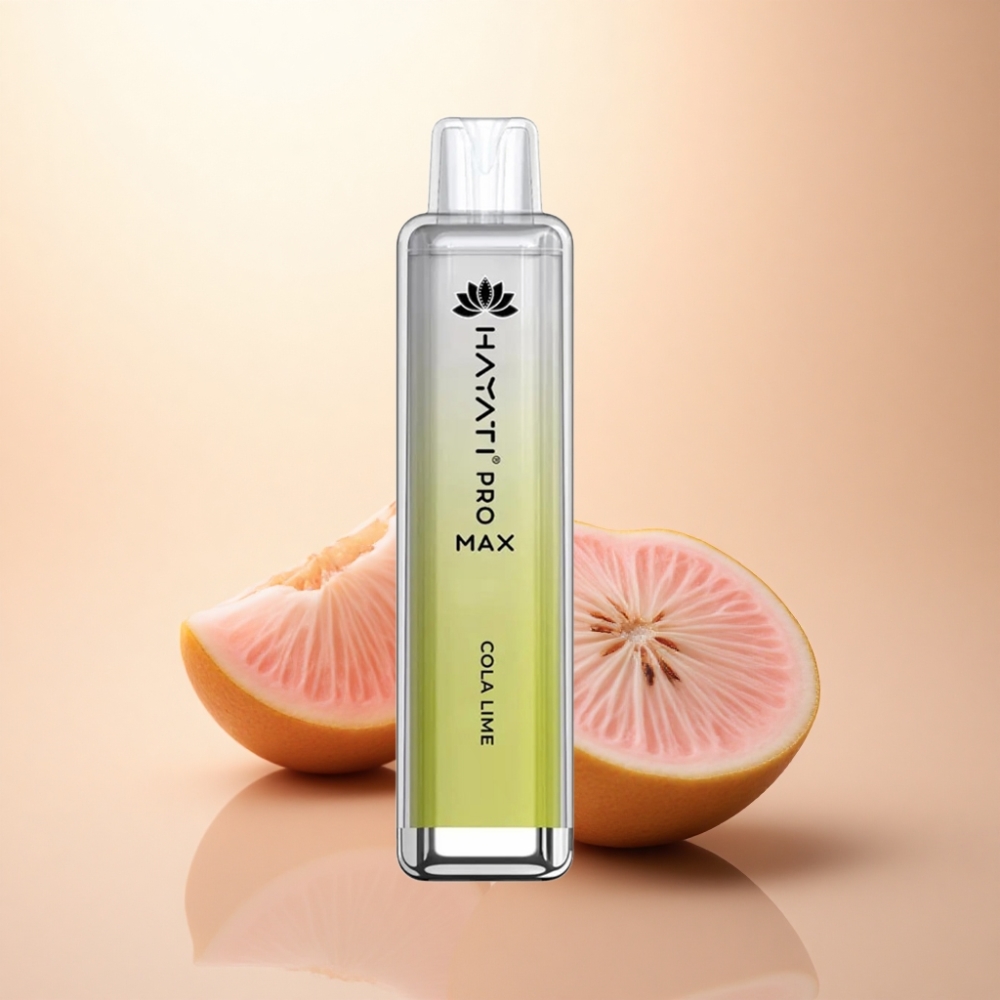 Hayati Pro Max 4000 Puffs コーラライム 1400mAh 2ml