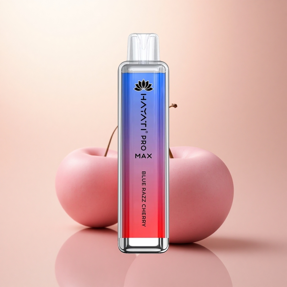 Hayati Pro Max 4000 Puffs ブルーラズチェリー 1400mAh 2ml