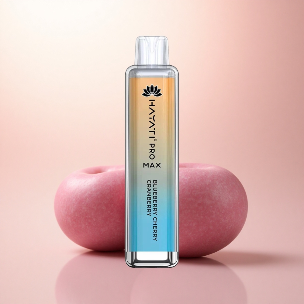 Hayati Pro Max 4000 Puffs ブルーベリーチェリークランベリー 1400mAh 2ml
