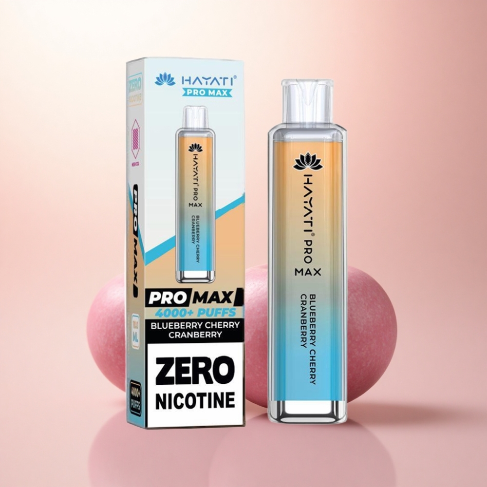 Hayati Pro Max 4000 Puffs ブルーベリーチェリークランベリー 1400mAh 2ml