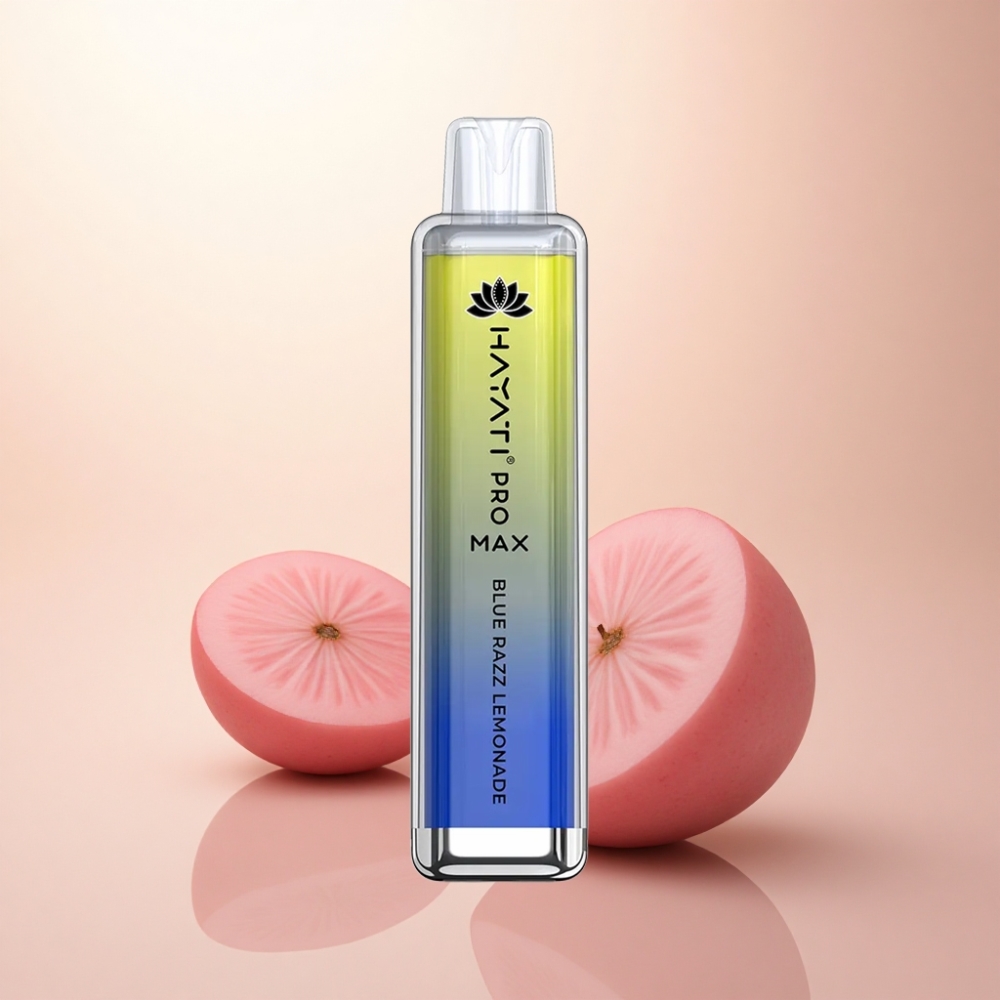 Hayati Pro Max 4000 Puffs ブルーラズレモネード 1400mAh 2ml