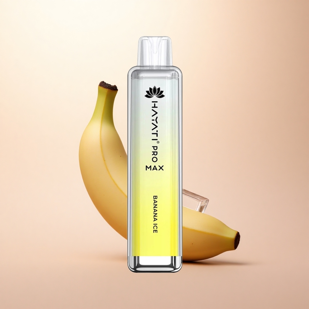 Hayati Pro Max 4000 Puffs バナナアイス 1400mAh 2ml