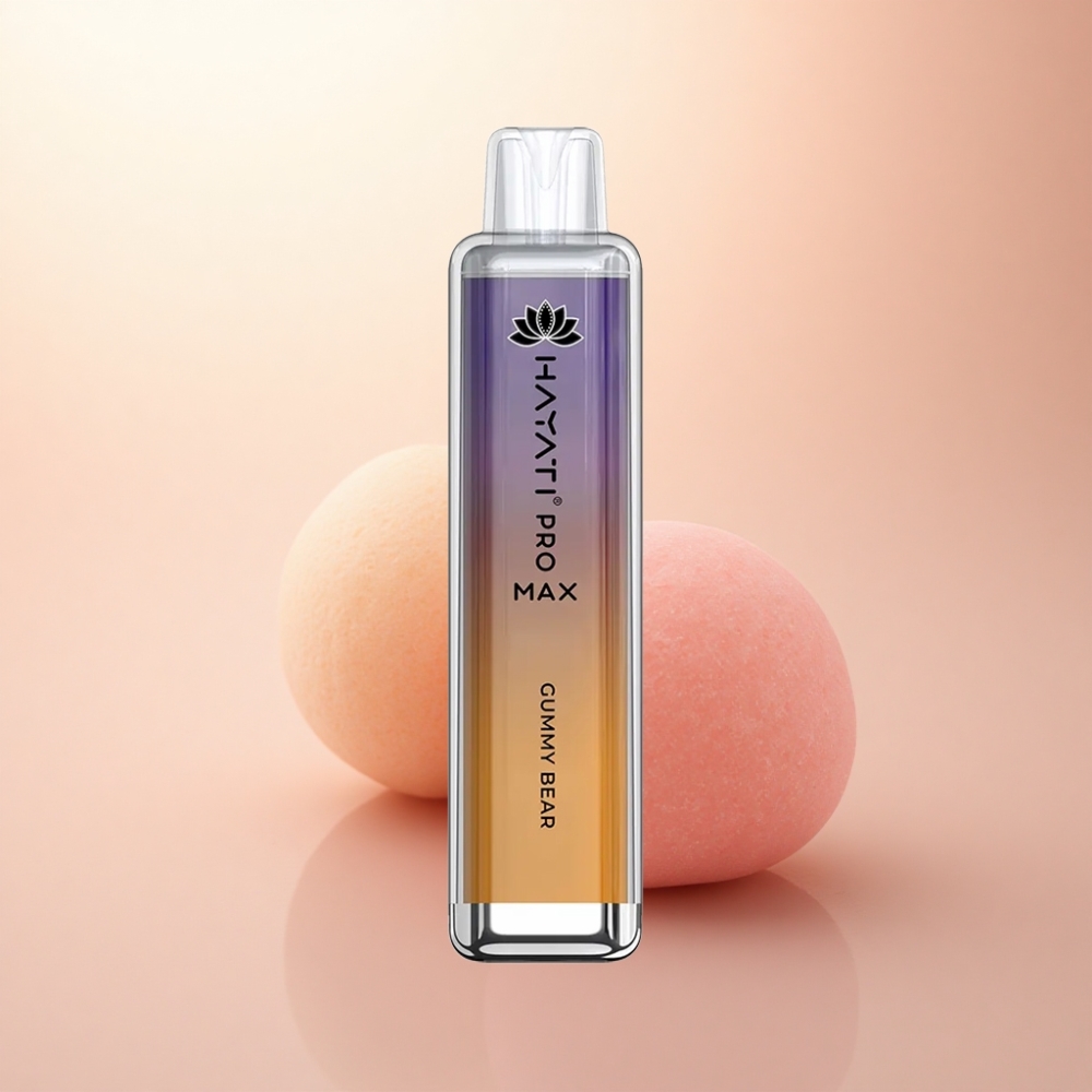 Hayati Pro Max 4000 Puffs グミーベア 1400mAh 2ml