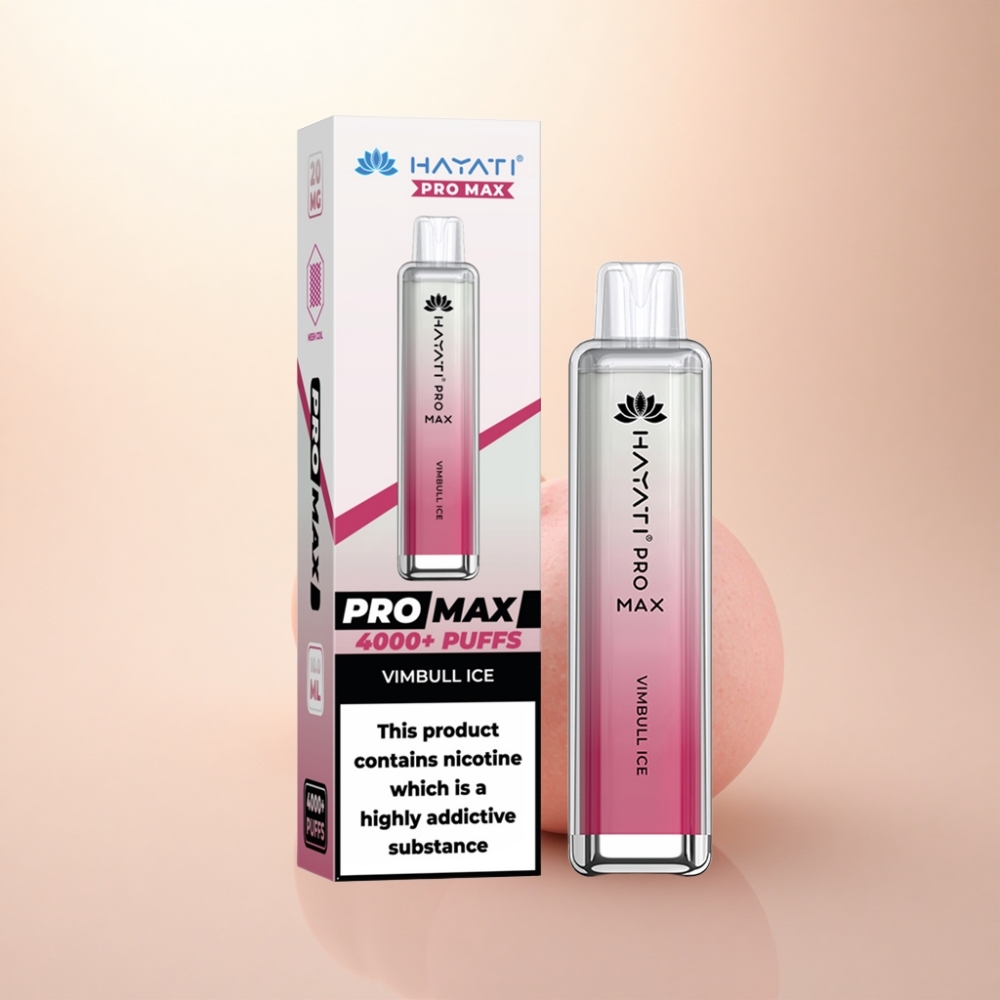Hayati Pro Max 4000 Puffs ヴィンブル・アイス 1400mAh 2ml