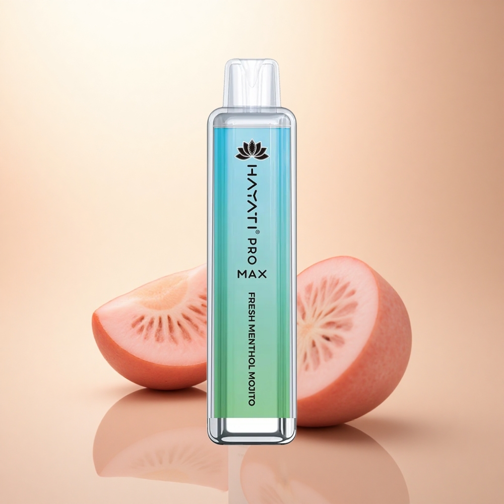 Hayati Pro Max 4000 Puffs フレッシュメントールモヒート 1400mAh 2ml
