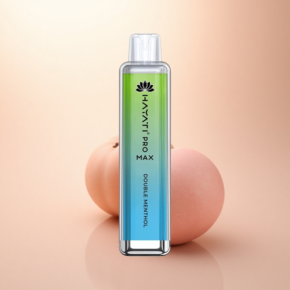 Hayati Pro Max 4000 Puffs ダブルメントール 1400mAh 2ml