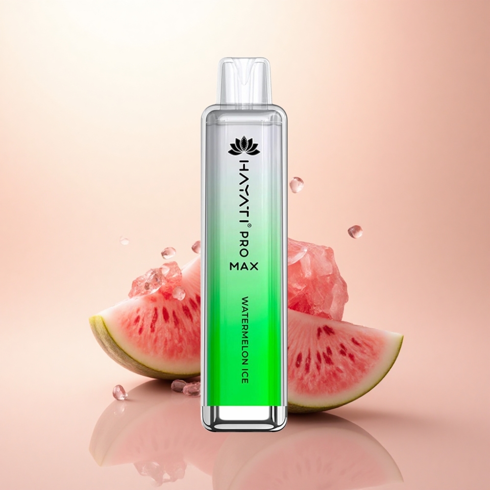Hayati Pro Max 4000 Puffs スイカアイス 1400mAh 5%ニコチン
