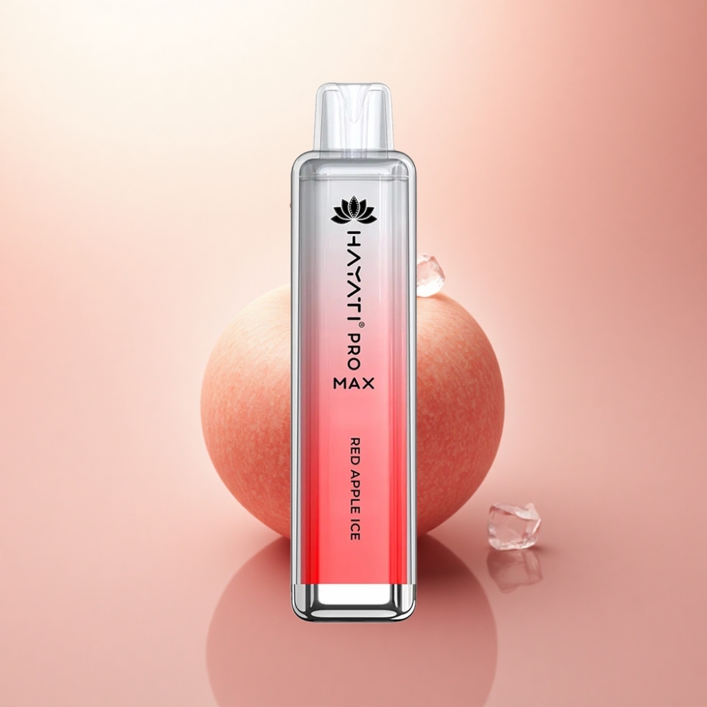 Hayati Pro Max 4000 Puffs 赤りんごアイス 1400mAh 5%ニコチン
