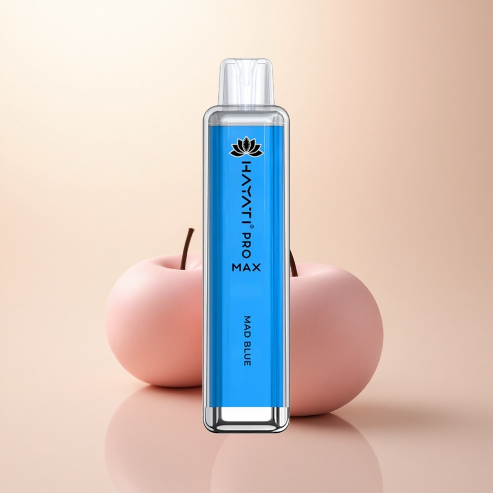 Hayati Pro Max 4000 Puffs マッドブルー デュアル1.1オーム 1400mAh