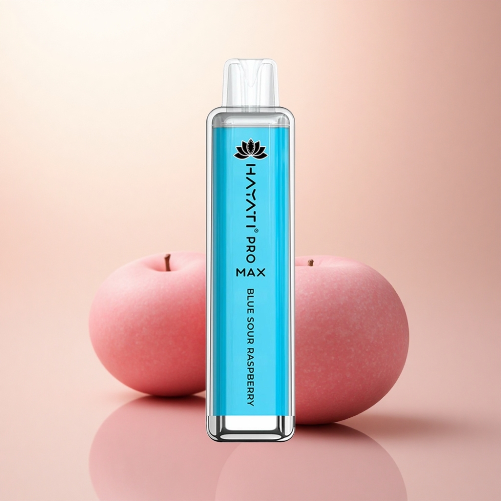 Hayati Pro Max 4000 Puffs ブルーサワーラズベリー 1.1オームデュアルメッシュ 1400mAh