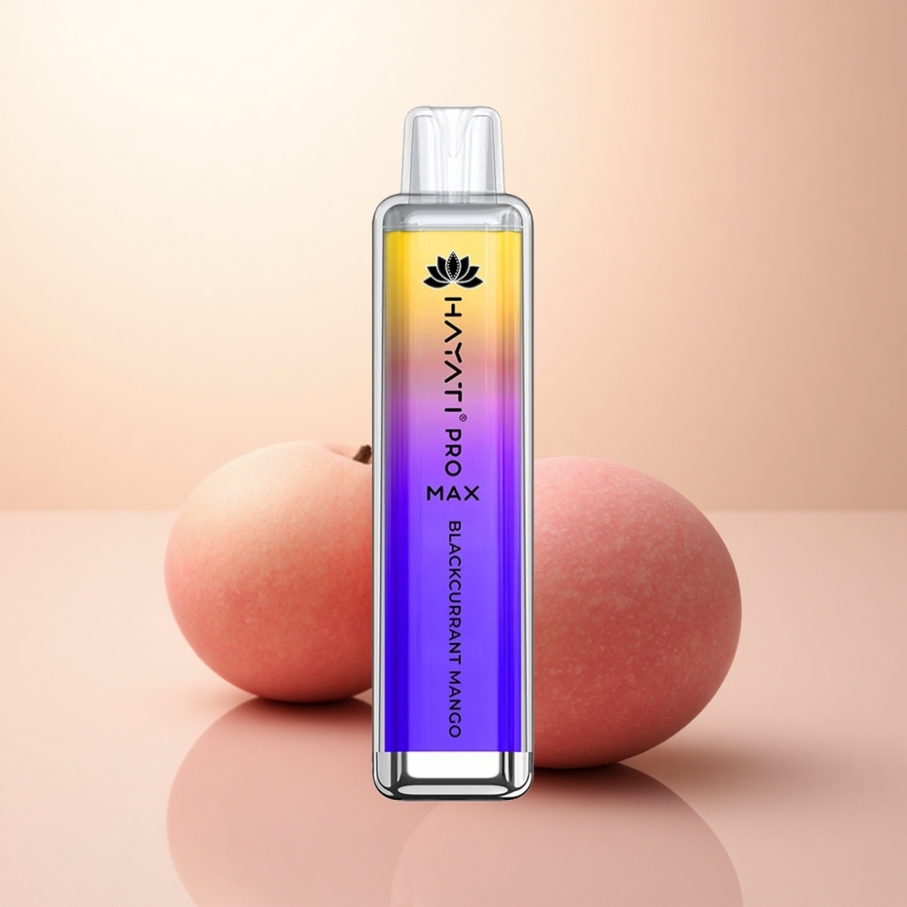 Hayati Pro Max 4000 Puffs 黒すぐりマンゴー 2%ニコチン 1400mAh