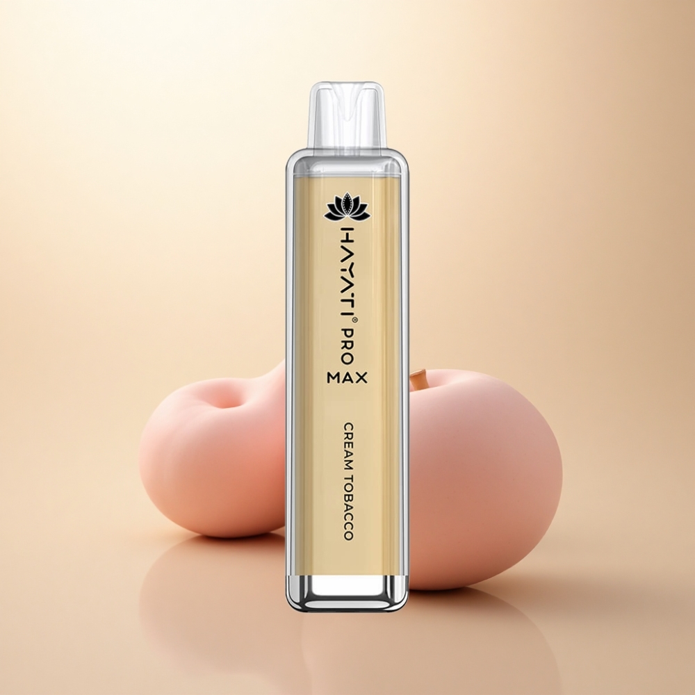 Hayati Pro Max 4000 Puffs クリームタバコ 2%ニコチン 1400mAh