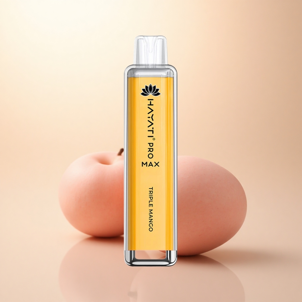 Hayati Pro Max 4000 Puffs トリプルマンゴー 2%ニコチン 1400mAh