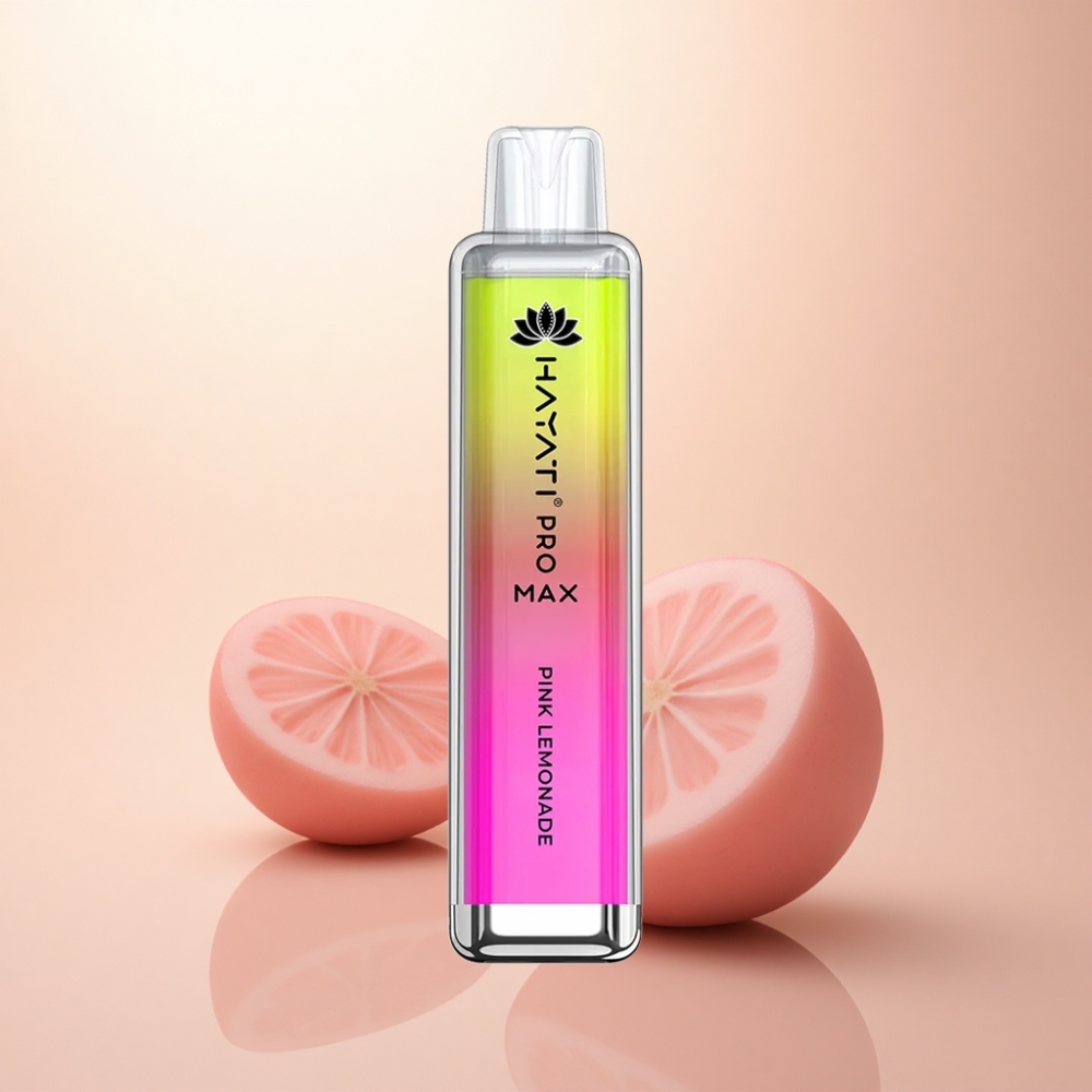 Hayati Pro Max 4000 Puffs ピンクレモネード 2%ニコチン 1400mAh