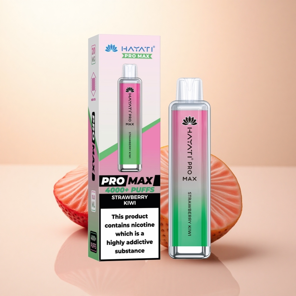 Hayati Pro Max 4000 Puffs いちごキウイ 2ml 1400mAh