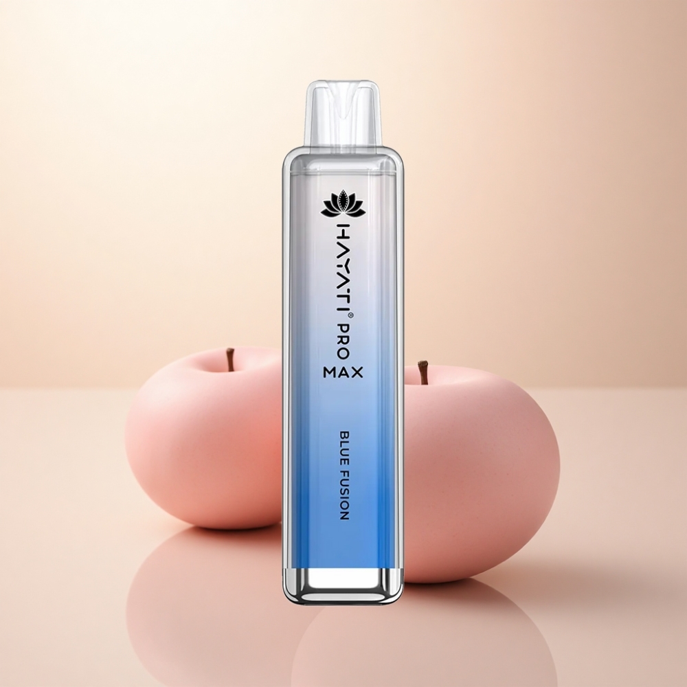 Hayati Pro Max 4000 Puffs 青い融合 5%ニコチン 1400mAh