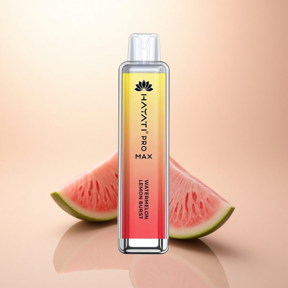 Hayati Pro Max 4000 Puffs スイカレモンバースト 5%ニコチン 1400mAh
