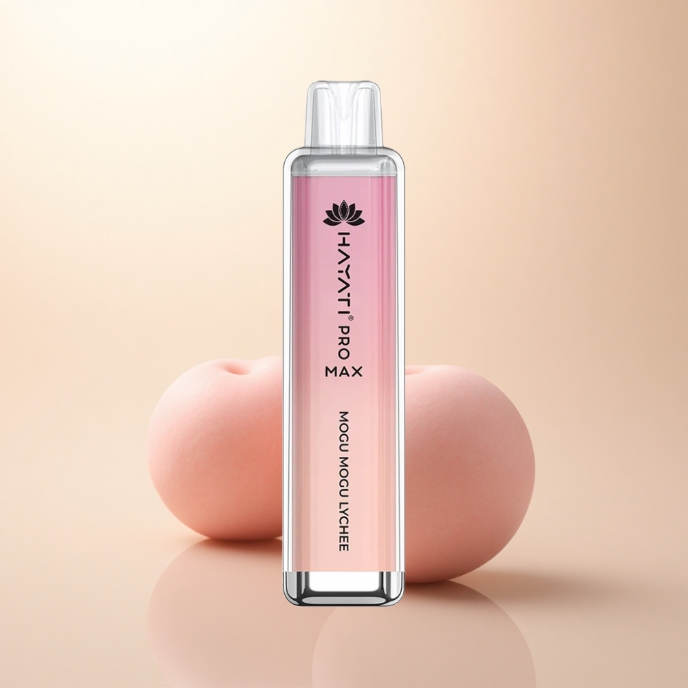 Hayati Pro Max 4000 Puffs ライチモグモグ 5%ニコチン 1400mAh