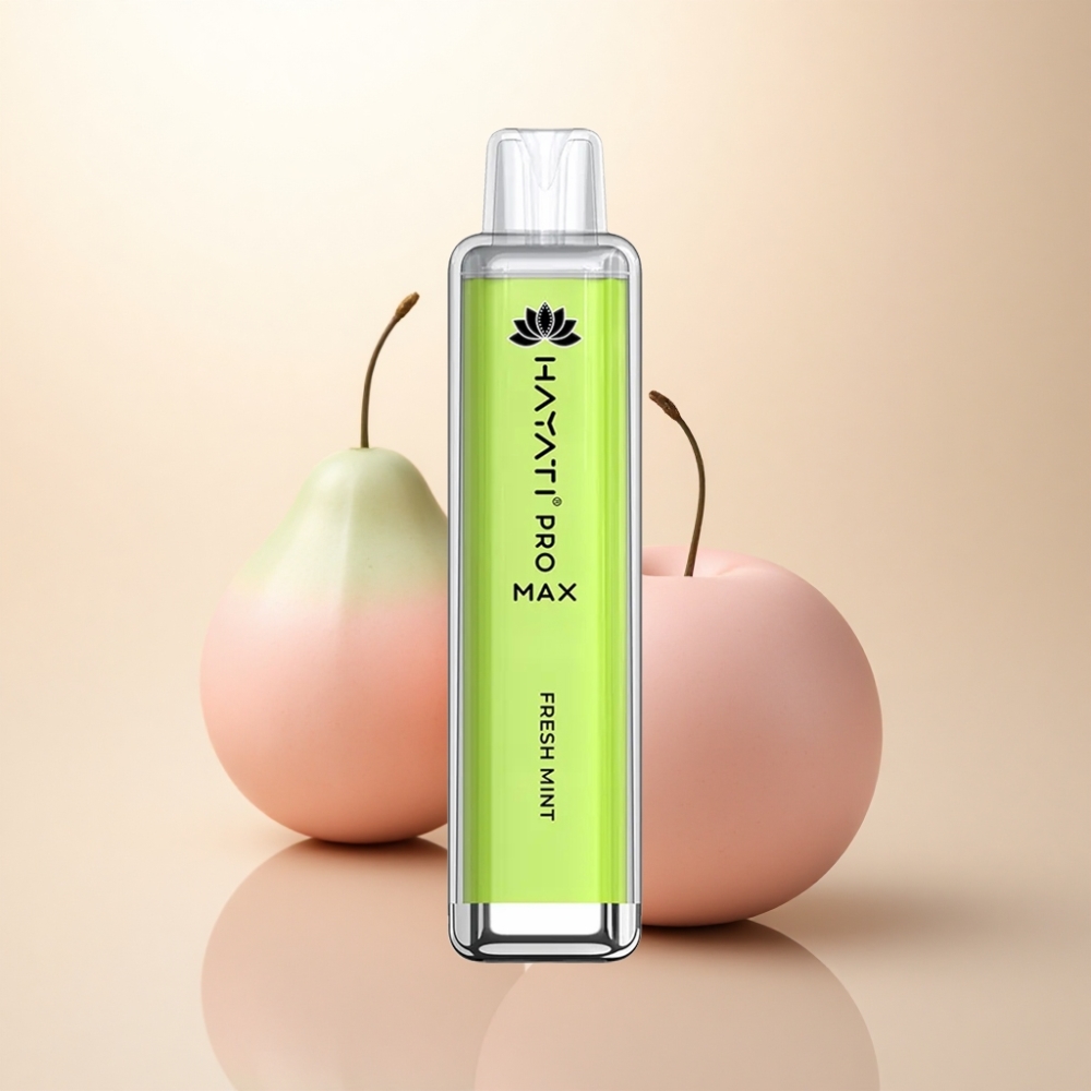 Hayati Pro Max 4000 Puffs フレッシュミント 5%ニコチン 1400mAh