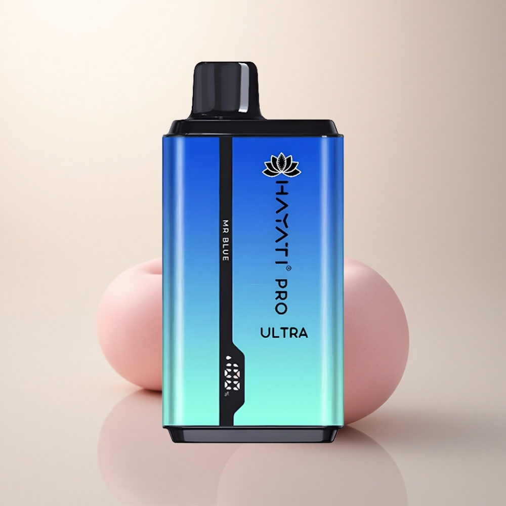 Hayati Pro Ultra 15000 Puffs ブルー・2%ニコチン・850mAh