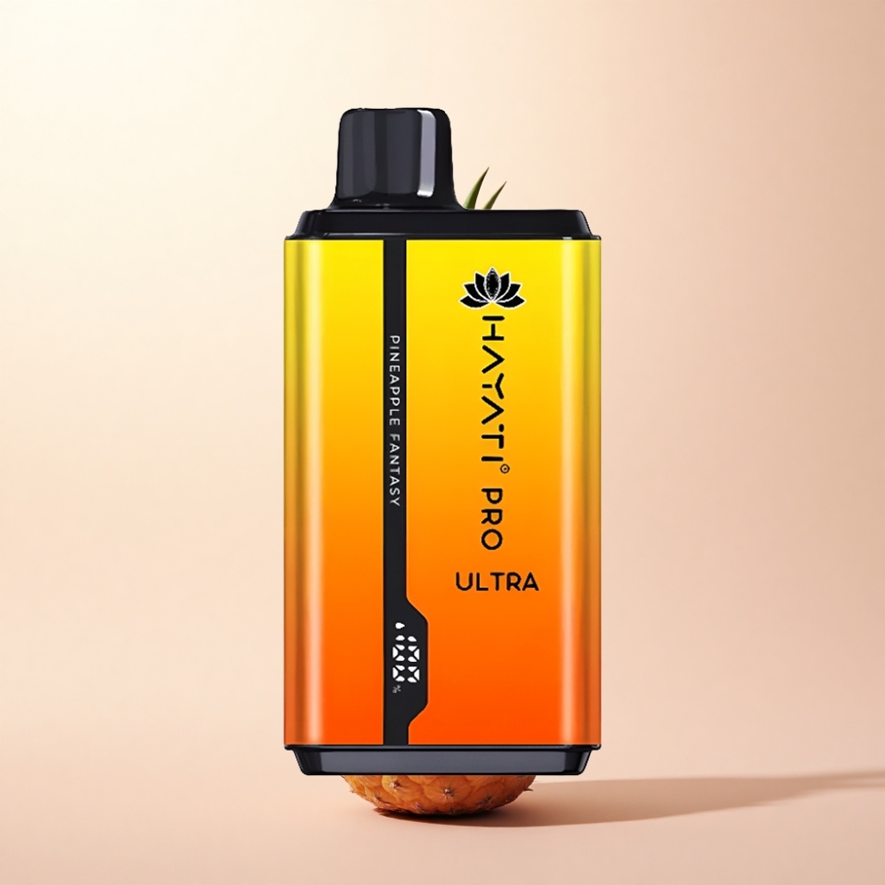 Hayati Pro Ultra 15000 Puffs パイナップルファンタジー 2%ニコチン 850mAh