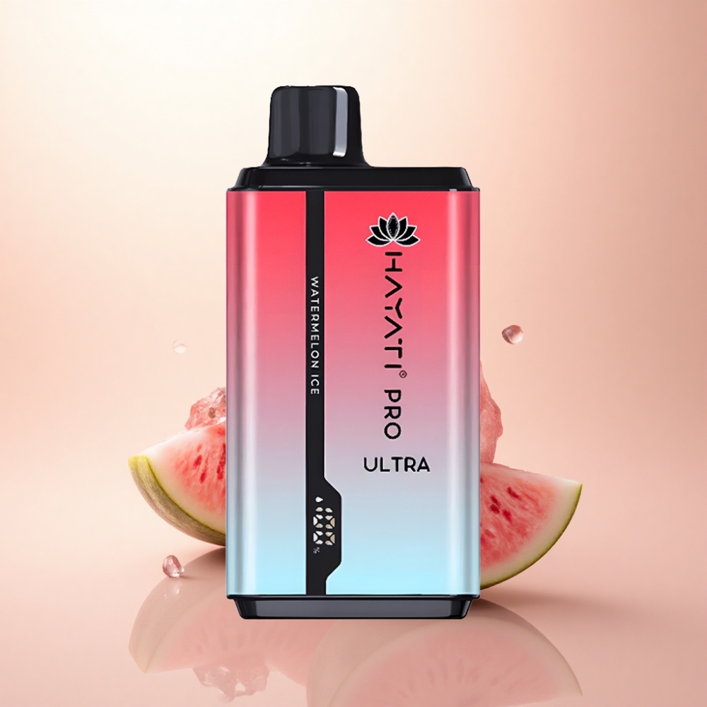Hayati Pro Ultra 15000 Puffs スイカアイス 2%ニコチン 850mAh