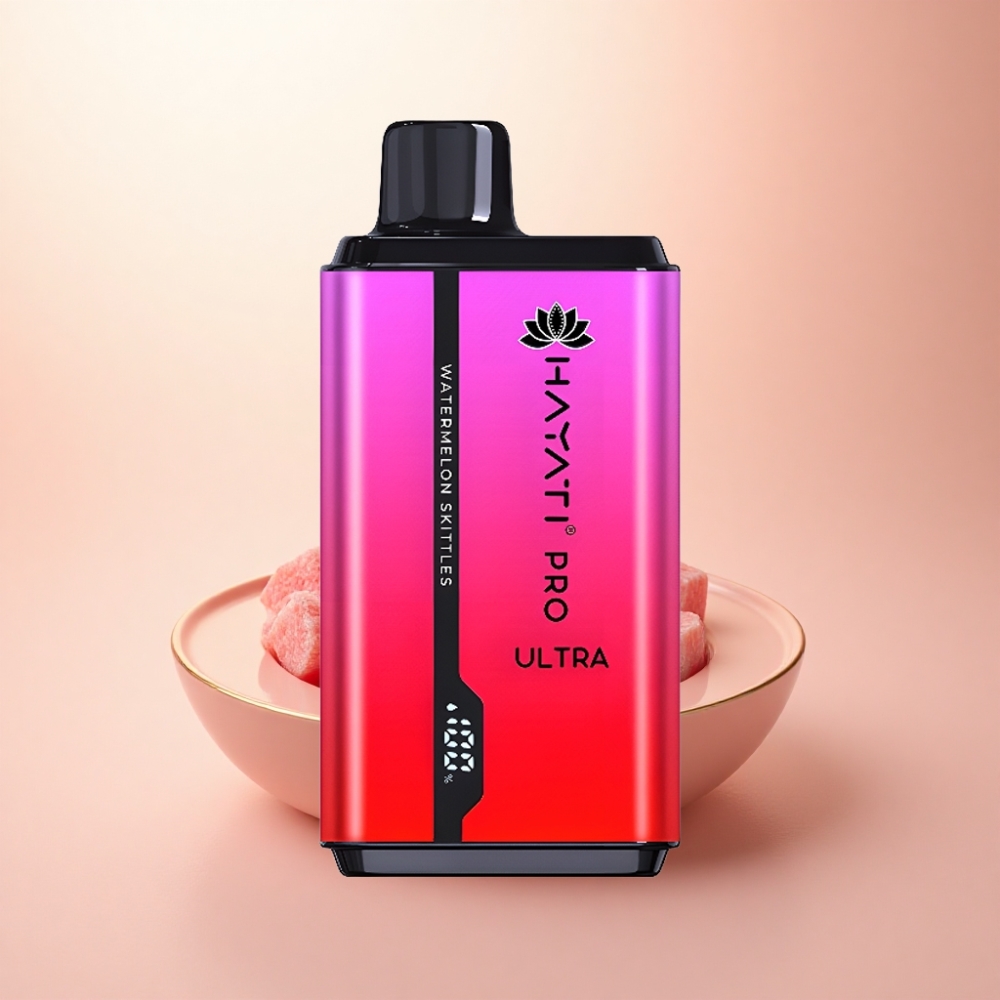 Hayati Pro Ultra 15000 Puffs スイカスキットルズ 850mAh 2%ニコチン