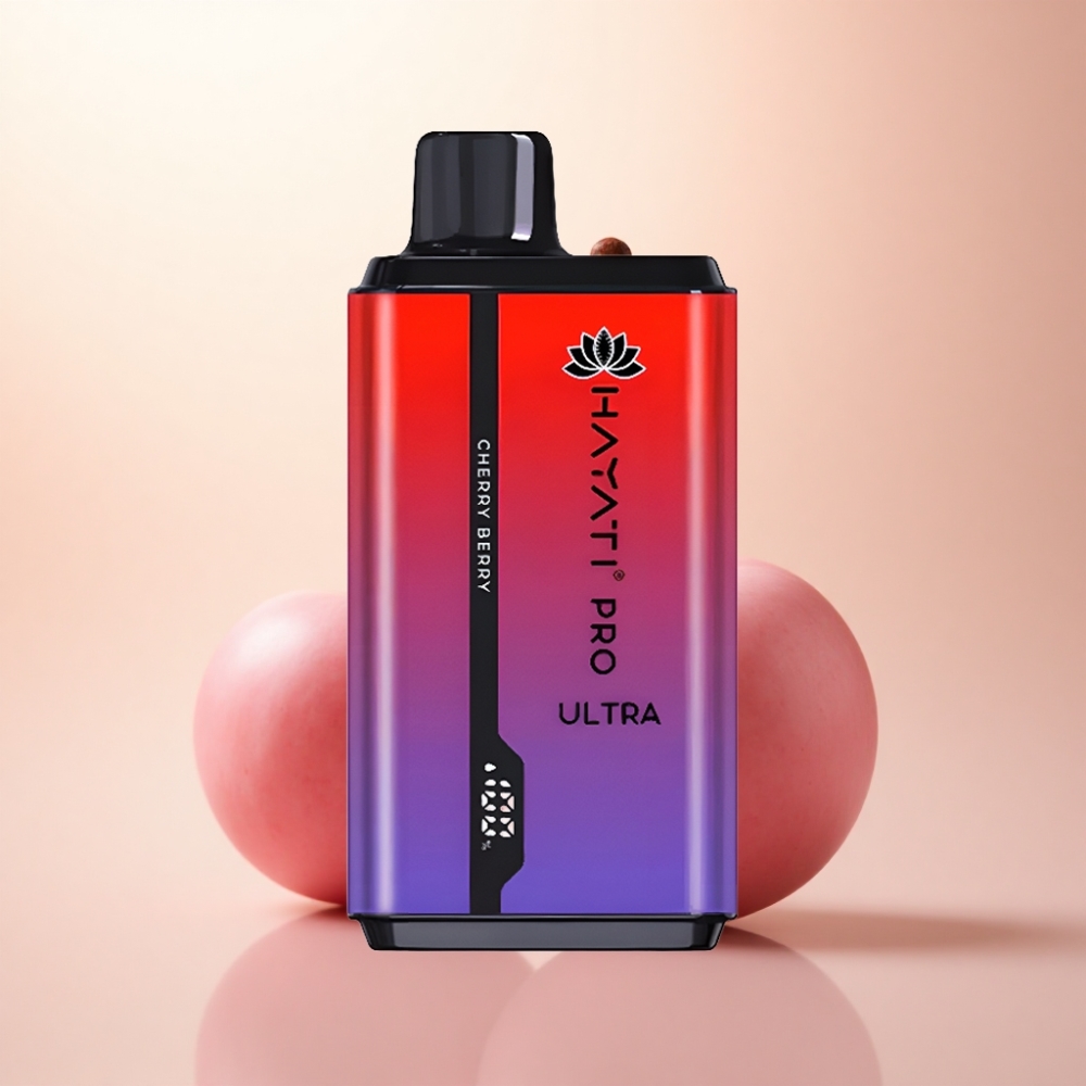 Hayati Pro Ultra 15000 Puffs チェリーベリー 850mAh 2%ニコチン